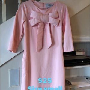 Dainty jewels pink/bow dress